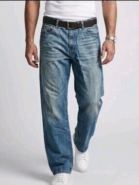 Vtg G-Unit Baggy Jeans Men 40 Blue Denim Distressed Grunge Hip Hop Y2K 50 Cent